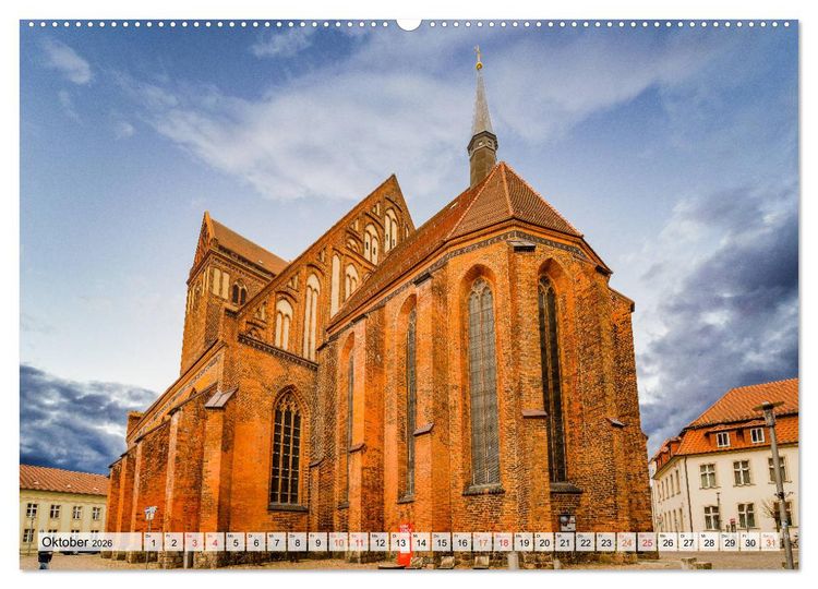 Produktbild: Perleberg Impressionen (hochwertiger Premium Wandkalender 2026 DIN A2 quer), Kunstdruck in Hochglanz