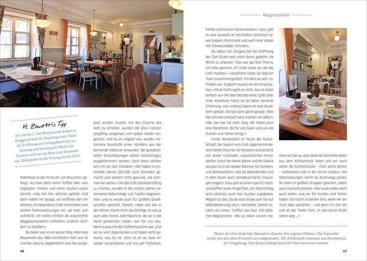 Produktbild: Caf&eacute;s und Ateliers S&uuml;dlicher Schwarzwald