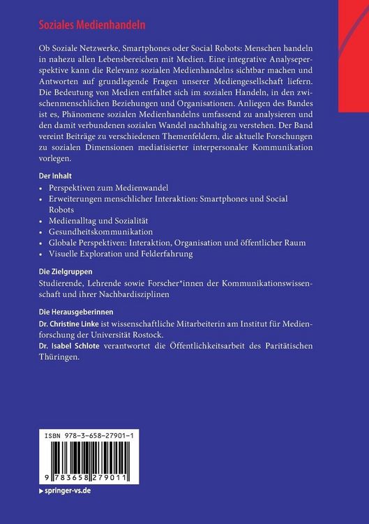 Produktbild: Soziales Medienhandeln