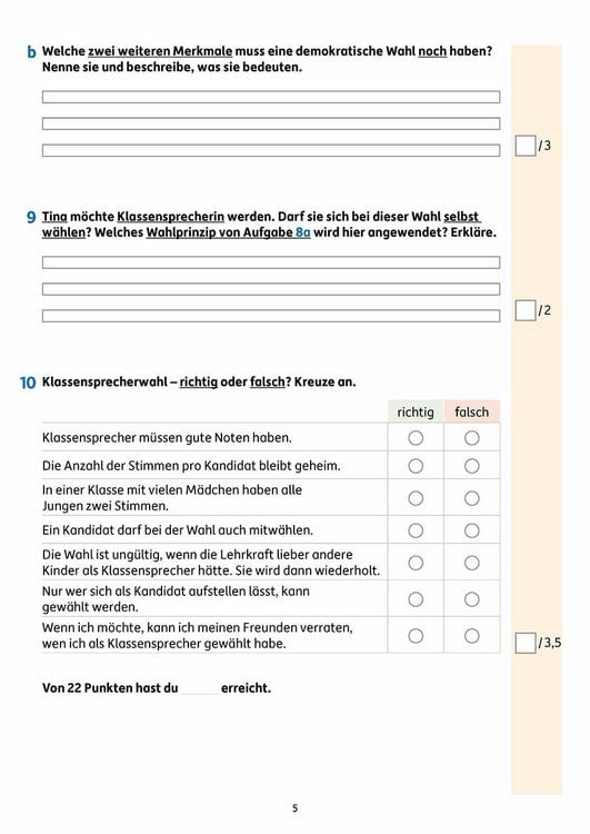 Produktbild: &Uuml;bungsheft mit Tests im Sachunterricht 3. Klasse