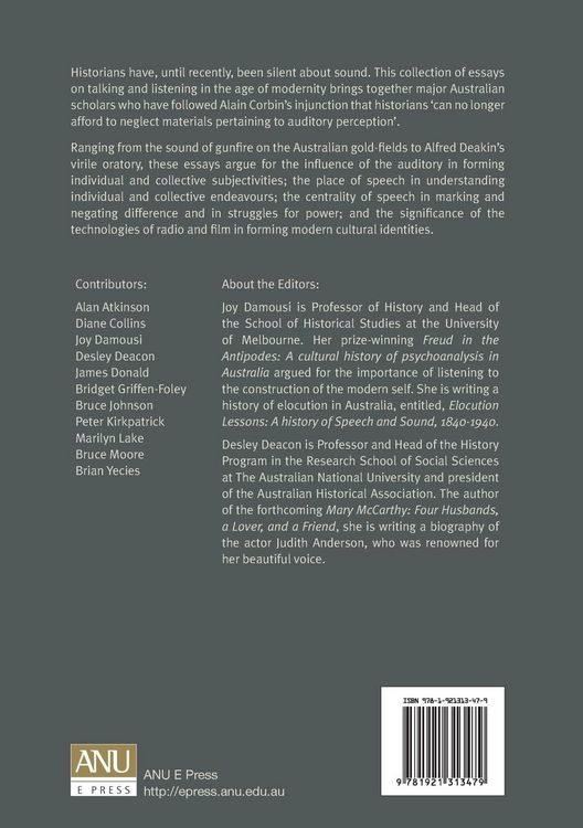 Produktbild: Talking and Listening in the Age of Modernity