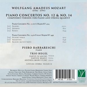 Produktbild: Piano Concertos no.12 & no.14