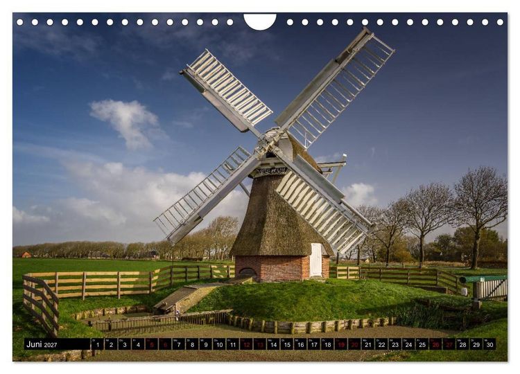 Produktbild: Provinz Groningen (Wandkalender 2027 DIN A4 quer), CALVENDO Monatskalender