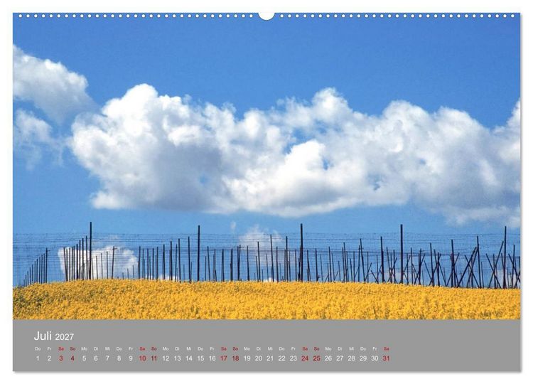 Produktbild: Hallertau (Wandkalender 2027 DIN A2 quer), CALVENDO Monatskalender