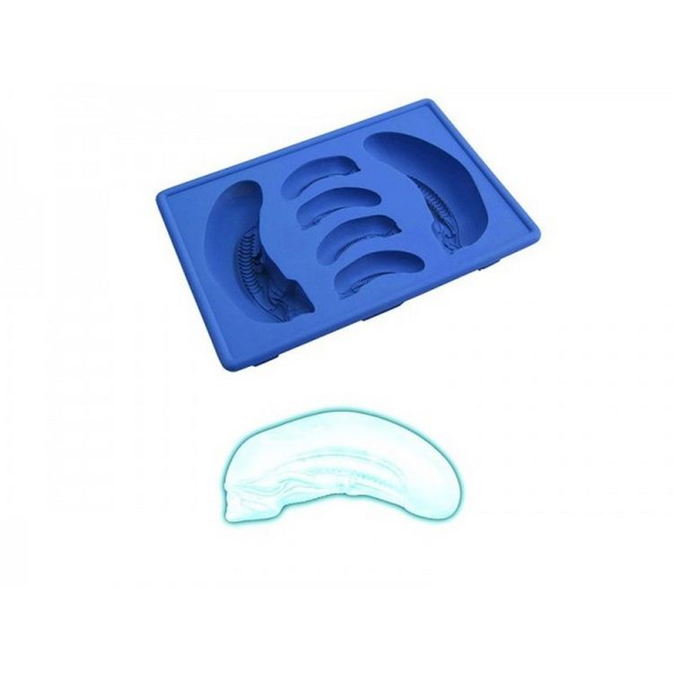 Produktbild: Alien - Silikon-Eisw&uuml;rfelform Alien-Head