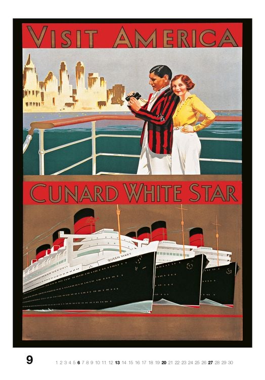 Produktbild: Historische Schiffsplakate 2026