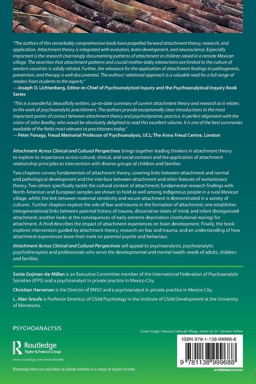 Produktbild: Attachment Across Clinical and Cultural Perspectives