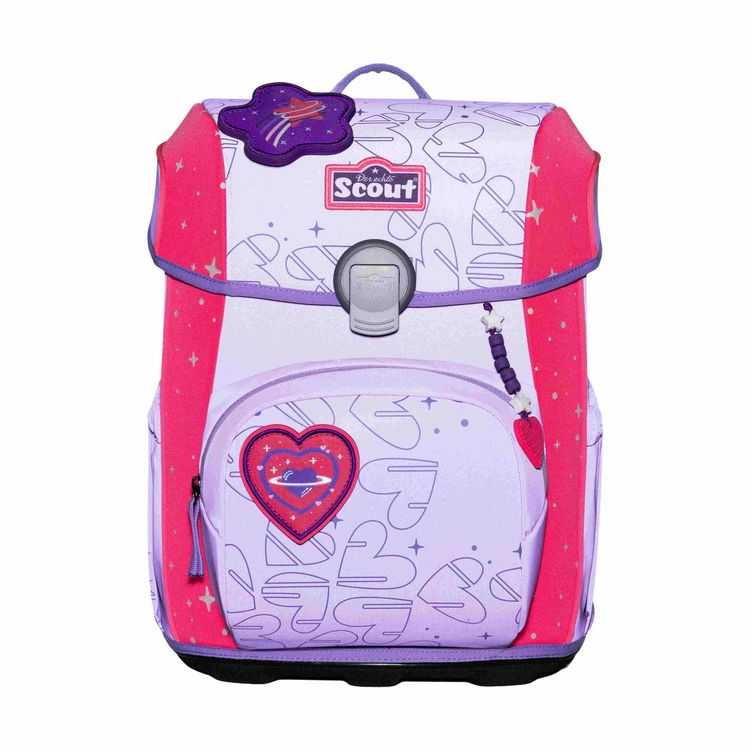 Produktbild: Scout Schulranzen Set Neo Superflash Extreme, Schulranzen Set, 4tlg, Heartbeat