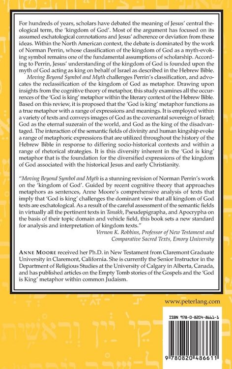 Produktbild: Moving Beyond Symbol and Myth