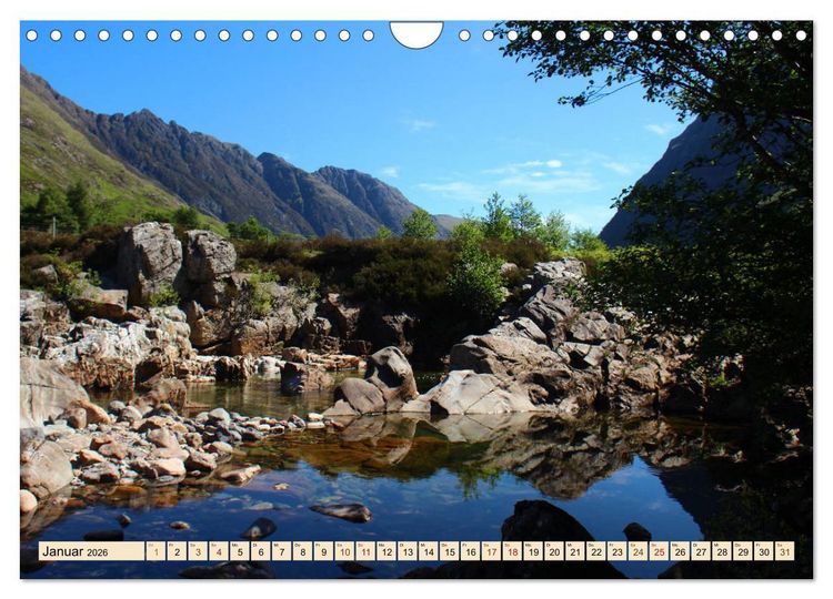 Produktbild: Glen Coe (Wandkalender 2026 DIN A4 quer), CALVENDO Monatskalender