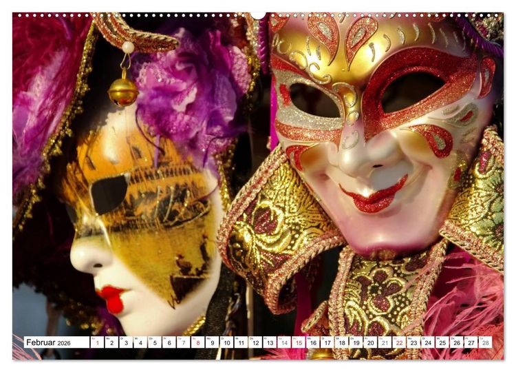 Produktbild: Venedig - Die traumhaft sch&ouml;ne Lagunenstadt (hochwertiger Premium Wandkalender 2026 DIN A2 quer), Kunstdruck in Hochglanz