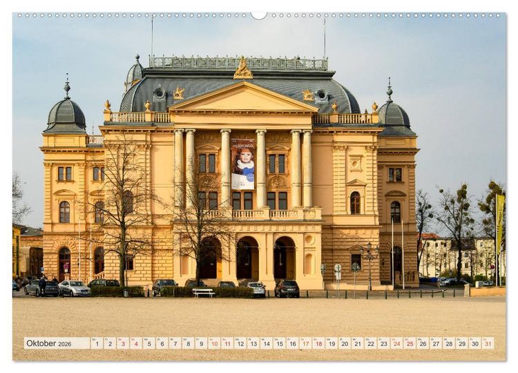 Produktbild: Wundersch&ouml;nes Schwerin (hochwertiger Premium Wandkalender 2026 DIN A2 quer), Kunstdruck in Hochglanz