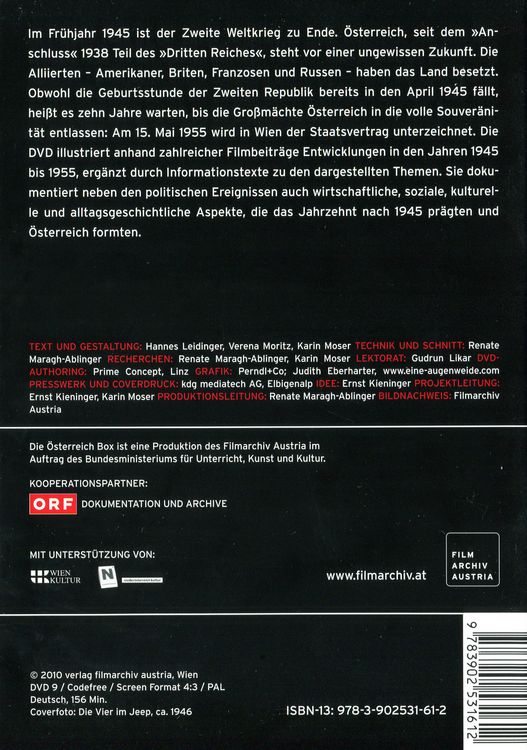 Produktbild: &Ouml;sterreich Folge 4 - 1945-1955