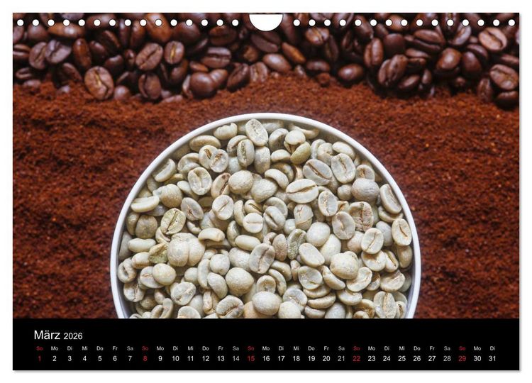 Produktbild: Kaffeezeit (Wandkalender 2026 DIN A4 quer), CALVENDO Monatskalender