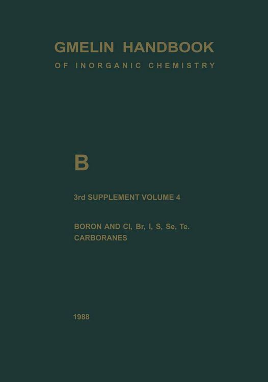 Produktbild: B Boron Compounds
