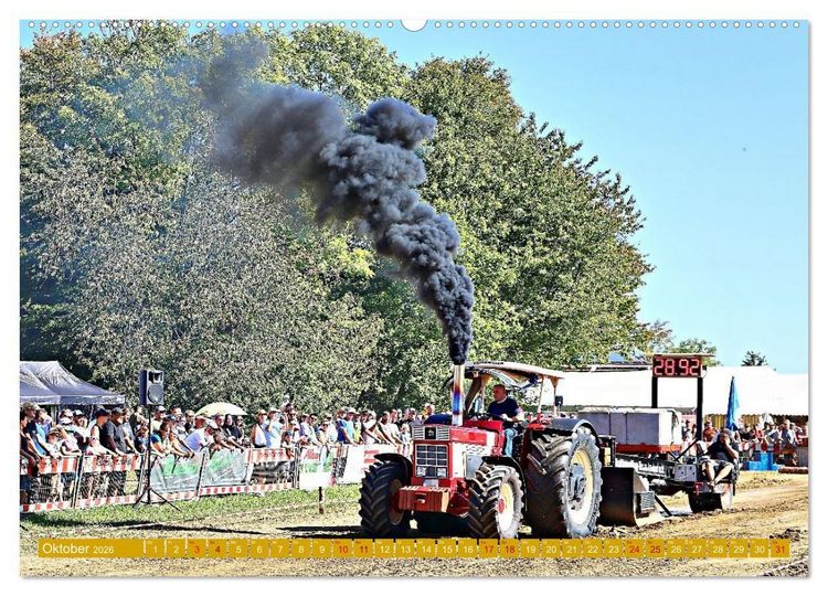Produktbild: Traktorpulling Irndorf (hochwertiger Premium Wandkalender 2026 DIN A2 quer), Kunstdruck in Hochglanz