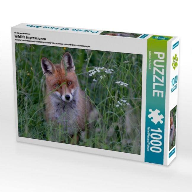 Produktbild: CALVENDO Puzzle Ein Motiv aus dem Kalender Wildlife Impressionen | 1000 Teile Lege-Gr&ouml;&szlig;e 64x48cm Foto-Puzzle f&uuml;r gl&uuml;ckliche Stunden