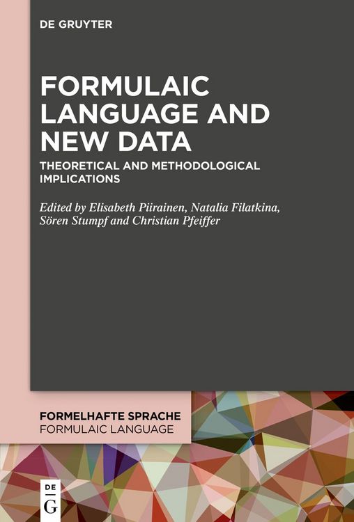 Produktbild: Formulaic Language and New Data