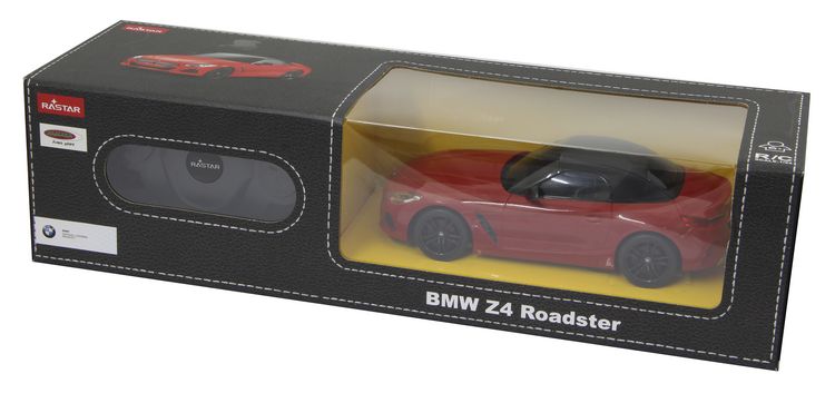 Voiture Télécommandée BMW Z4 Roadster 1:24 Noire - Jamara, 2,4 GHz, Vitesse 9 Km/h