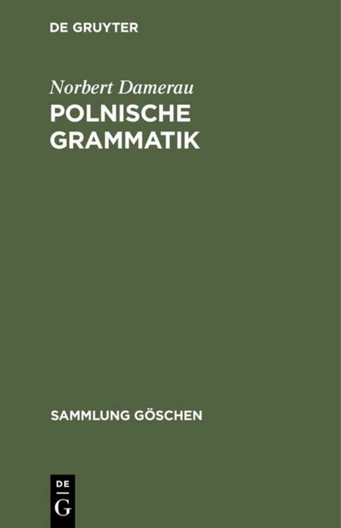 Produktbild: Polnische Grammatik