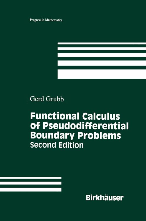 Produktbild: Functional Calculus of Pseudodifferential Boundary Problems