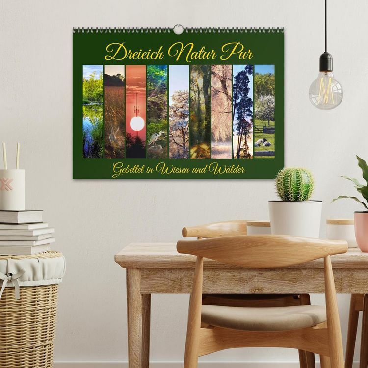 Produktbild: Dreieich Natur Pur (Wandkalender 2026 DIN A3 quer), CALVENDO Monatskalender
