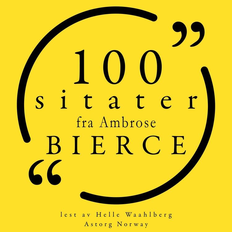 Produktbild: 100 sitater fra Ambrose Bierce