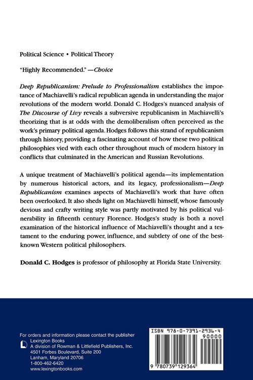 Produktbild: Deep Republicanism