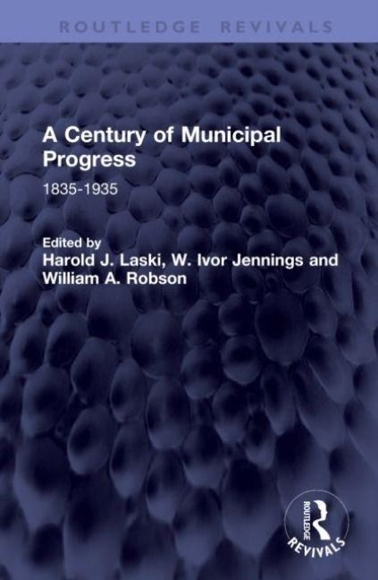Produktbild: A Century of Municipal Progress