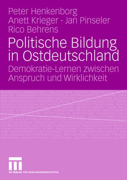 Produktbild: Politische Bildung in Ostdeutschland