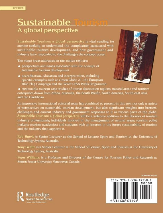 Produktbild: Sustainable Tourism