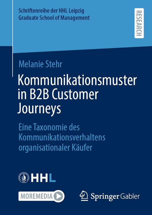 Produktbild: Kommunikationsmuster in B2B Customer Journeys
