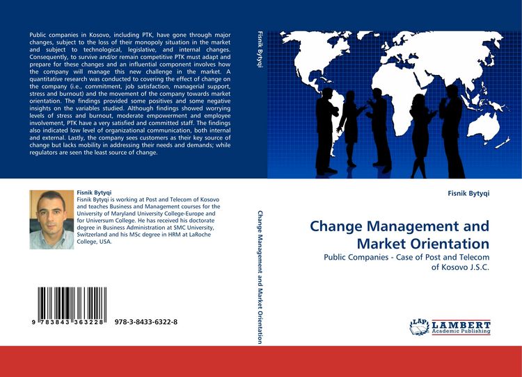 Produktbild: Change Management and Market Orientation
