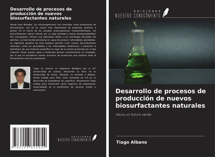 Produktbild: Desarrollo de procesos de producci&oacute;n de nuevos biosurfactantes naturales