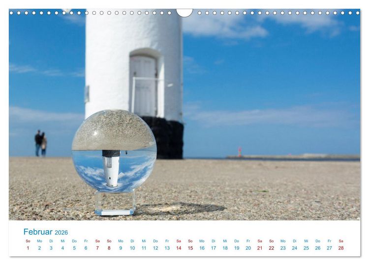 Produktbild: Streifzug auf Usedom (Wandkalender 2026 DIN A3 quer), CALVENDO Monatskalender