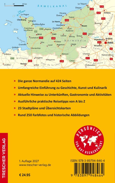 Produktbild: Reisef&uuml;hrer Normandie
