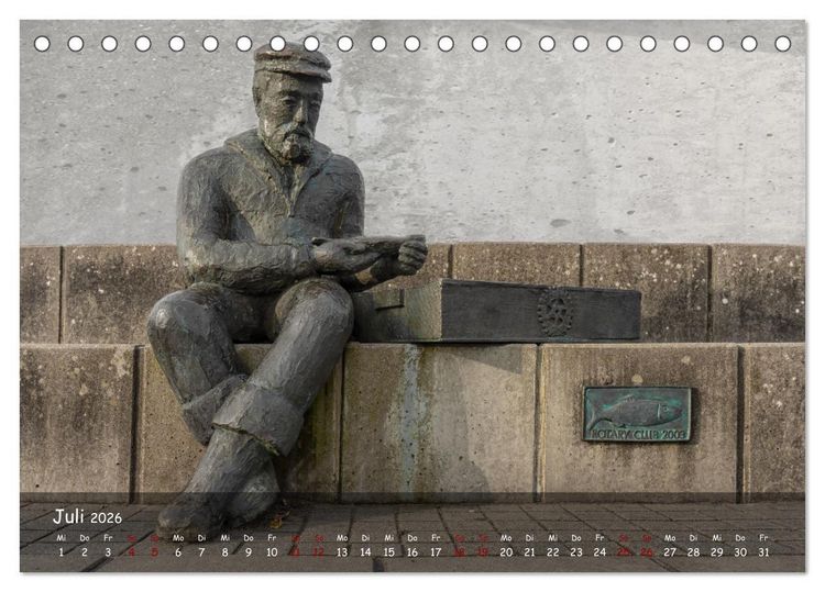 Produktbild: Maritimes Kappeln - Rund um den Hafen (Tischkalender 2026 DIN A5 quer), CALVENDO Monatskalender