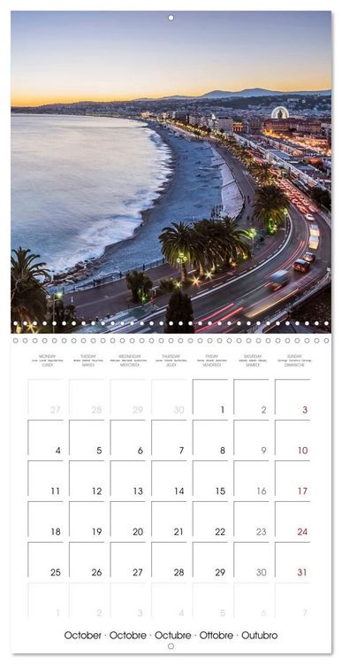 Produktbild: Beautiful French Riviera (Wall Calendar 2027 12 &times; 12 Inch) CALVENDO 12 Month Wall Calendar