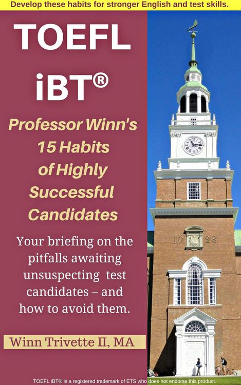 Produktbild: Professor Winn's 15 Habits of Highly Successful TOEFL iBT&reg; Candidates