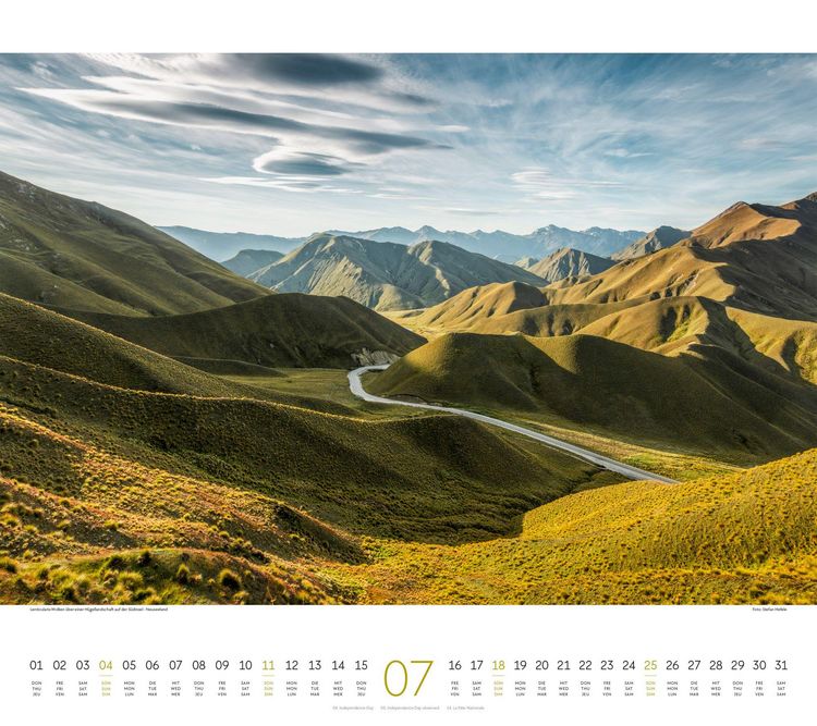 Produktbild: Phantastische Landschaften Kalender 2027