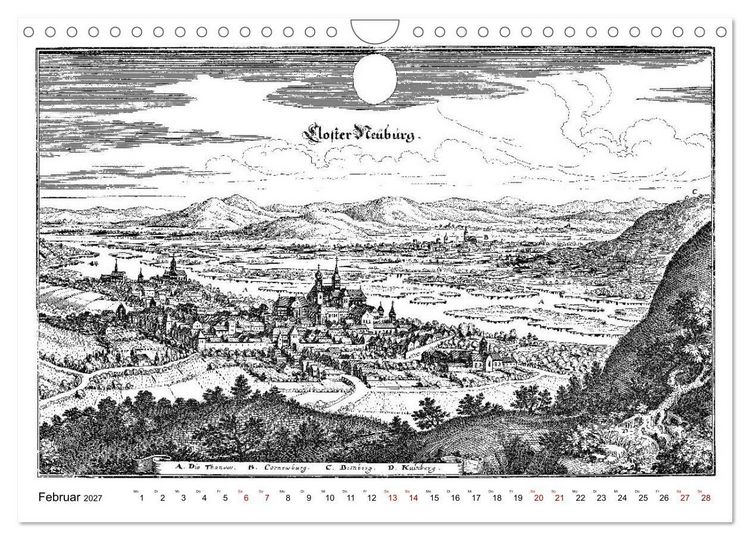 Produktbild: TU FELIX AUSTRIA - Wien in alten Ansichten (Wandkalender 2027 DIN A4 quer), CALVENDO Monatskalender