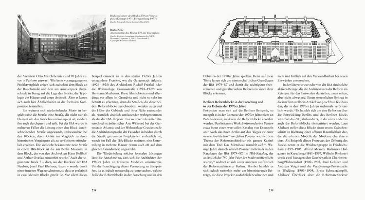 Die Wiedergeburt der städtischen Architektur. Blockreform 1890