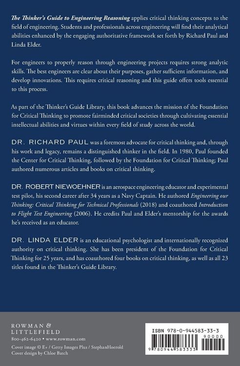 Produktbild: Thinker's Guide to Engineering Reasoning