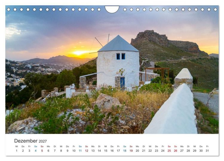 Produktbild: Leros - die Insel der G&ouml;ttin Artemis (Wandkalender 2027 DIN A4 quer), CALVENDO Monatskalender