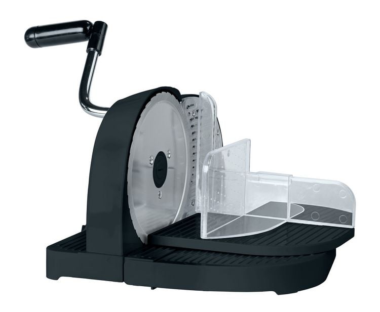 Produktbild: Brotschneidemaschine Schwarz, inkl. Restehalter
