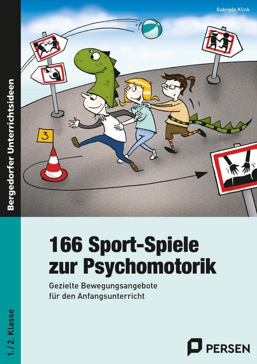 Produktbild: 166 Sport-Spiele zur Psychomotorik