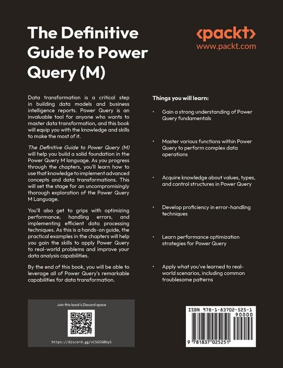 Produktbild: The Definitive Guide to Power Query (M)