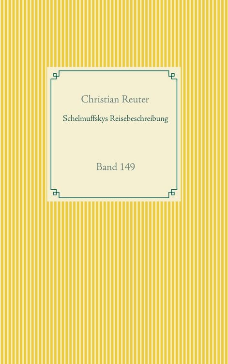 Produktbild: Schelmuffskys Reisebeschreibung