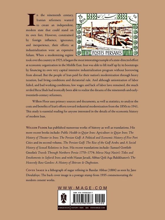 Produktbild: Labor and Industry in Iran, 1850-1941