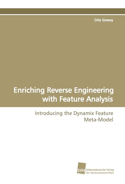 Produktbild: Enriching Reverse Engineering with Feature Analysis